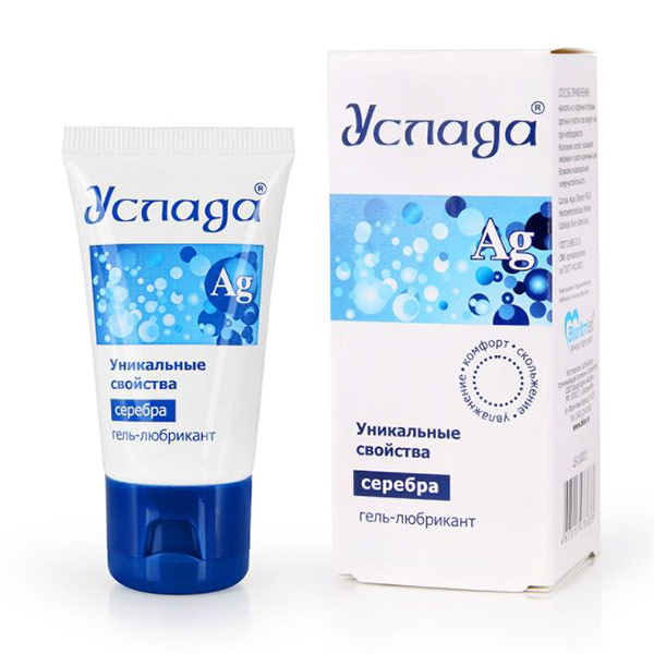 Услада Гель-любрикант с серебром 30г LB-10001