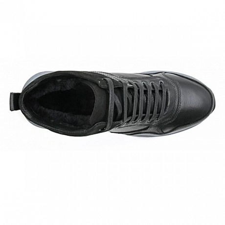 Кроссовки ортопедические Ортомода с мехом мужские 92549-Х-201 черные. Изображение 5 из 5